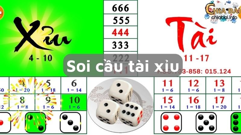 Cách soi cầu tài xỉu